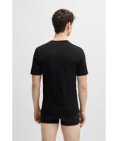 Hugo Boss T-shirt O-hals Classic 3-pack zwart - thumbnail