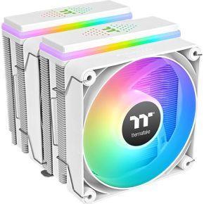 Thermaltake ASTRIA 600 ARGB White Air cooler CPU-koellichaam met ventilator Intel LGA 2066, Intel LGA 2011, Intel LGA 1700, Intel LGA 1200, Intel LGA 1156,
