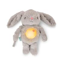 INGENUITY Baby Nachtlampje, Konijn Knuffel, Sylvie Pluche, Reageert op Baby's Huilen, Muzikaal, Lichtgevend, Witte Ruis en Speenclip - thumbnail