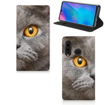 Smartphone hoesje Huawei P30 Lite New Edition Britse Korthaar Smartphone hoesje Huawei P30 Lite New Edition Britse Korthaar