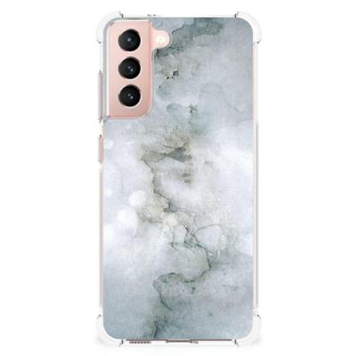 Back Cover Samsung Galaxy S21 FE Painting Grey Back Cover Samsung Galaxy S21 FE Painting Grey