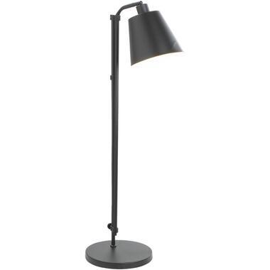Vloerlamp Xemm - zwart metaal - E27 - 110x30xØ25 cm
