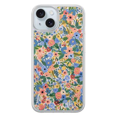 iPhone 13 hybride hoesje - Blue gardens iPhone 13 hybride hoesje - Blue gardens