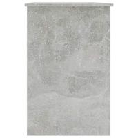 Bureau 100x50x76 cm spaanplaat betongrijs - thumbnail