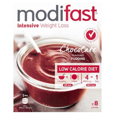 Modifast Intensive Pudding Poeder Chocolade 440gr