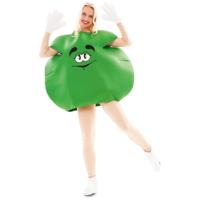 Emoji kleding Snoepje groen - thumbnail
