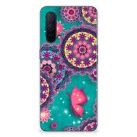 OnePlus Nord CE 5G | Hoesje maken | Cirkels en Vlinders - thumbnail