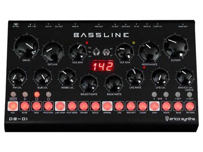 Erica Synths Desktop Bassline DB-01 synthesizer Erica Synths Desktop Bassline DB-01 synthesizer