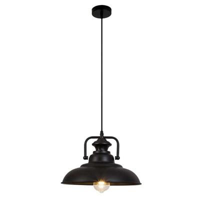 Homestyle Pro mk103-bb industriële hanglamp 38x21 cm zwart/metaal Homestyle Pro mk103-bb industriële hanglamp 38x21 cm zwart/metaal