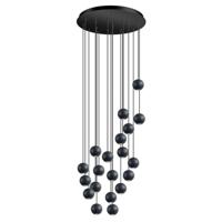 ETH Design hanglampGrace 20-lichts zwart - 05-HL4514-30 - thumbnail