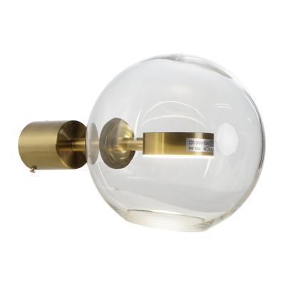 Muurlamp DKD Home Decor Kristal Gouden Metaal Modern 20 x 25 x 20 cm