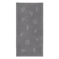 Seahorse Seahorse Strandlaken Shells Grey 100x200 - thumbnail