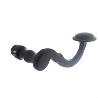 Gatdeel rechts Posthoorn mat zwart - thumbnail