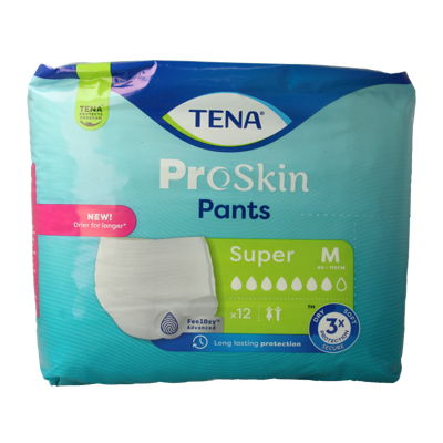 Tena Proskin pants super M 12 Stuks Tena Proskin pants super M 12 Stuks