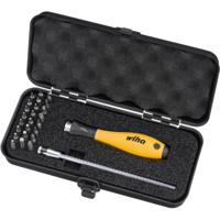 Wiha 10389 Wisselklingset 26-delig Plat, Kruiskop Phillips, Binnen-Torx, Inbus ESD - thumbnail