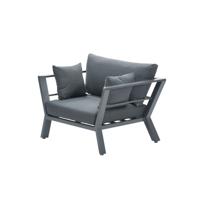 Sasha lounge fauteuil carbon black/reflex black Garden Impressions - Garden impressions - thumbnail