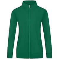 JAKO C9830D Sweaterjas Doubletex Dames - Groen - 48 - thumbnail