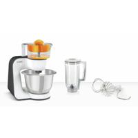Bosch Haushalt Serie 4 Foodprocessor 800 W Wit, Antraciet - thumbnail