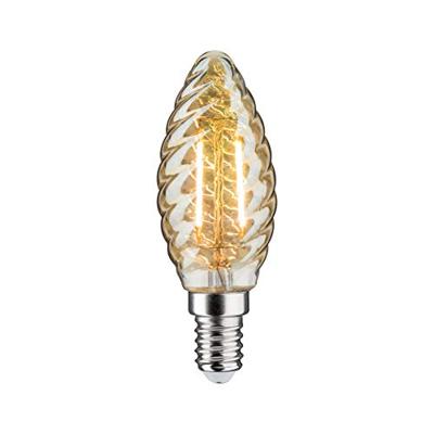 Paulmann 28708 LED-lamp Energielabel F (A - G) E14 Kaars 2.6 W = 26 W Goud (Ø x h) 35 mm x 98 mm 1 stuk(s)