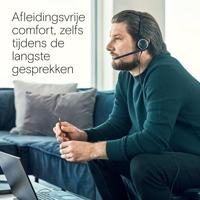 Sennheiser PC 7 USB Headset Bedraad Hoofdband Kantoor/callcenter USB Type-A Zwart - thumbnail