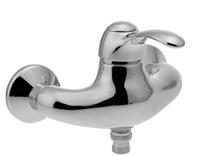 Opbouw Douchekraan Sapho Kirké Mengkraan 1-hendel Chroom - thumbnail