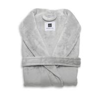 Zo Home Flanel Fleece Badjas Cara - pearl grey - XL - thumbnail
