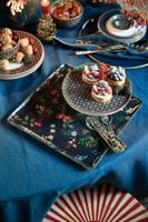 Pip Studio Taartplateau Klein Clover Groen 21cm - thumbnail