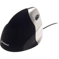 Evoluent VerticalMouse 3 Ergonomische muis USB Optisch Zwart, Zilver 5 Toetsen 2600 dpi Ergonomisch - thumbnail
