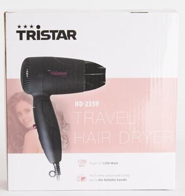 Tristar reishaardroger 1200w zwart Tristar reishaardroger 1200w zwart