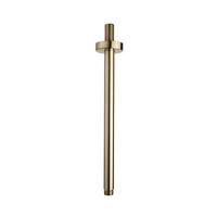 Wiesbaden Luxe Douche-Arm Rond Plafondbevestiging 30 cm Geborsteld Messing - thumbnail