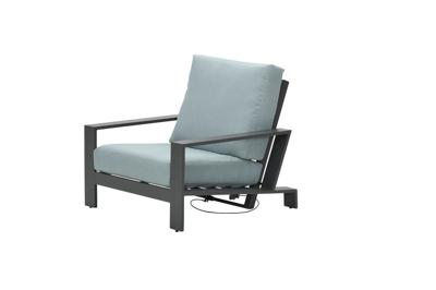 Lincoln verstelbare fauteuil stoel carbon black/mint grey Garden Impressions - Garden impressions