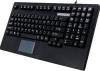 Adesso EasyTouch 425 toetsenbord USB QWERTY Amerikaans Engels Zwart - thumbnail
