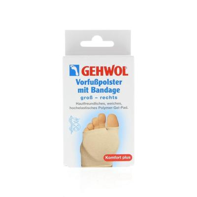 Gehwol Anti Druk Voorvoetkussen G in Elastische Bandage 1Stuks