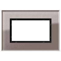 Gira afdekraam umbra glas Esprit 1,5VD 1001122 - thumbnail