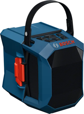 Bosch Professional GPB 18V-1 C Accu bluetooth speaker met accudeksel 18V Basic Body - 06014A7001