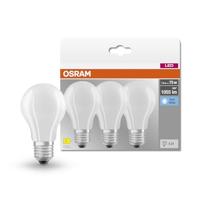 OSRAM HOMELIGHTING 4058075592476 LED-lamp Energielabel D (A - G) E27 Peer 7.5 W = 75 W Neutraalwit (Ø) 60 mm 3 stuk(s) - thumbnail