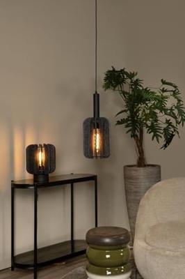 Lucide RAFAL - Tafellamp - Ø 23 cm - 1xE27 - Grijs Lucide RAFAL - Tafellamp - Ø 23 cm - 1xE27 - Grijs