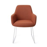 Jesper Home Eetkamerstoel 'Hiroo' Slide White, kleur Hearth Harmony - thumbnail