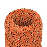 VidaXL Boottouw 2 mm 25 m polypropyleen oranje - thumbnail