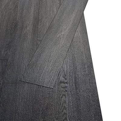 Vloerplanken zelfklevend 5,21 m 2 mm PVC zwart en wit