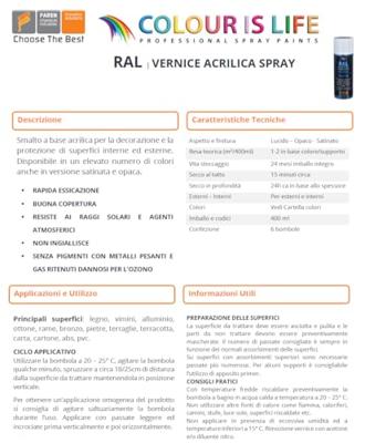 Sprayverf Faren RAL 7015 Raad van bestuur 400 ml