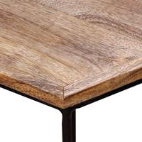 Salontafel massief mangohout 48x48x40 cm - thumbnail