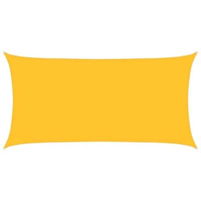 Zonnezeil 160 g/m 3x6 m HDPE geel