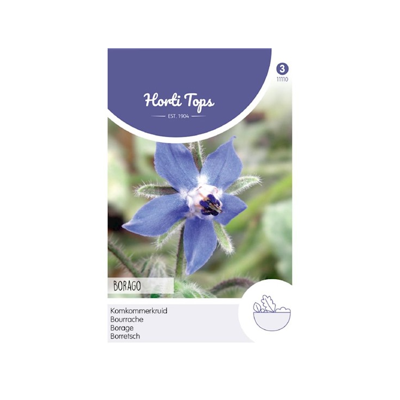Zaden Komkommerkruid (Borage) Hortitops - Hortitops