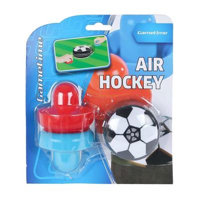 Gametime 2in1 airvoetbal en airhockey spel 7cm Gametime 2in1 airvoetbal en airhockey spel 7cm