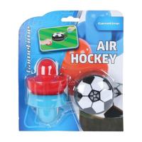 Gametime 2in1 airvoetbal en airhockey spel 7cm - thumbnail