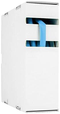 Hongshang 211154268 Krimpkous zonder lijm Blauw 4.80 mm 2.40 mm Krimpverhouding:2:1 10 m