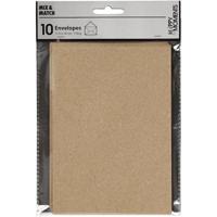 Creativ Company Envelop naturel, 11,5x15cm, 10st. - thumbnail