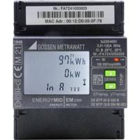 Gossen Metrawatt U2389-V047 kWh-meter 3-fasen met S0-interface Digitaal 5 A Conform MID: Ja 1 stuk(s) - thumbnail
