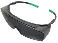 uvex super f OTG 9169543 Veiligheidsbril Incl. UV-bescherming Zwart, Groen EN 166-1, EN 169 DIN 166-1, DIN 169 - thumbnail